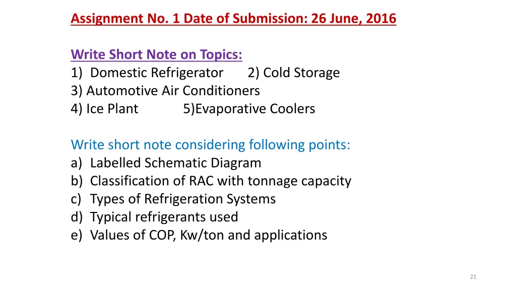 assignment no 1 date of submission 26 june 2016