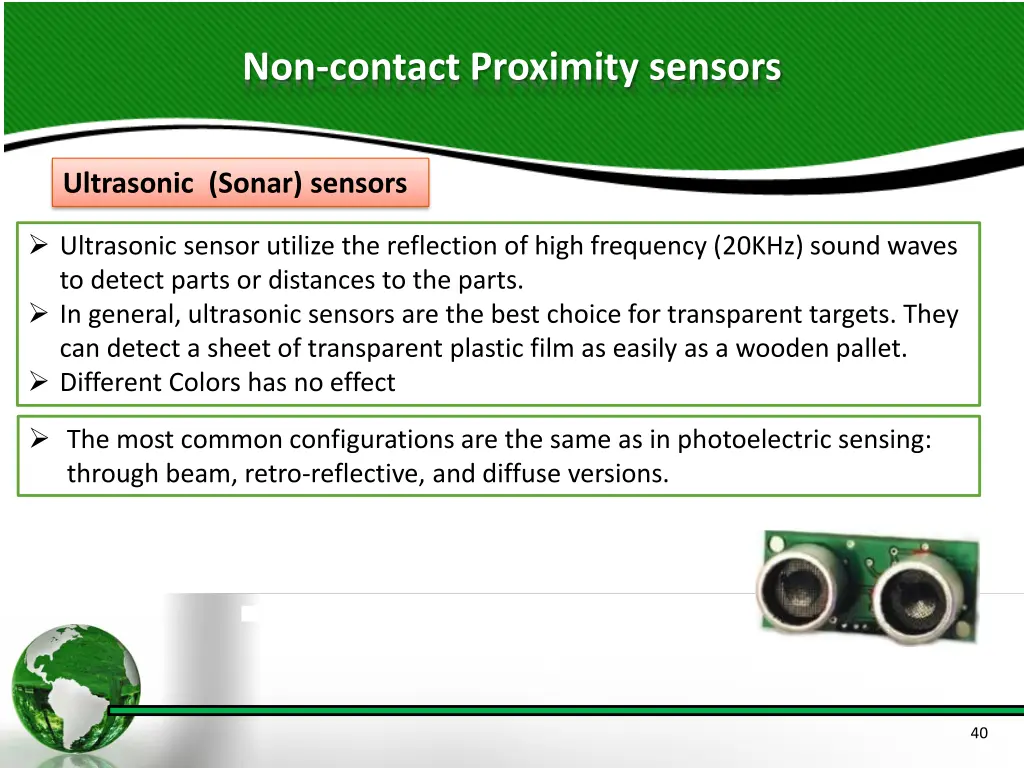 non contact proximity sensors 1