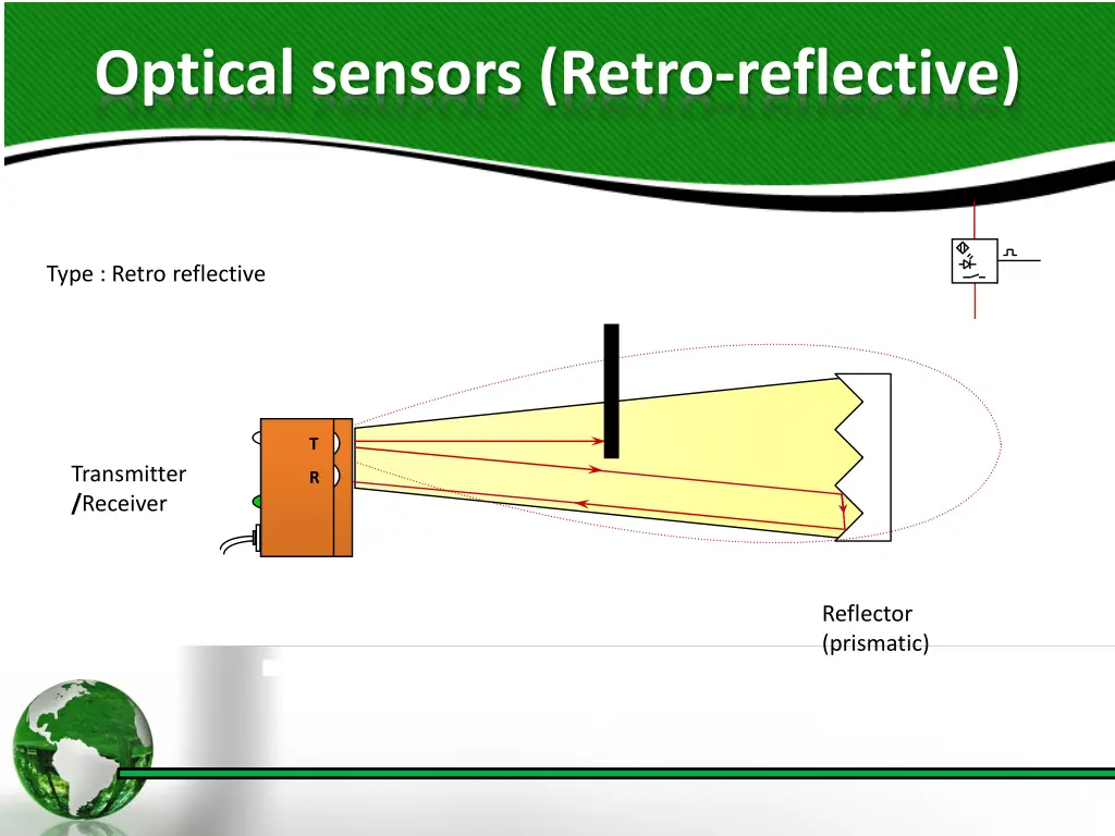 optical sensors retro reflective 5