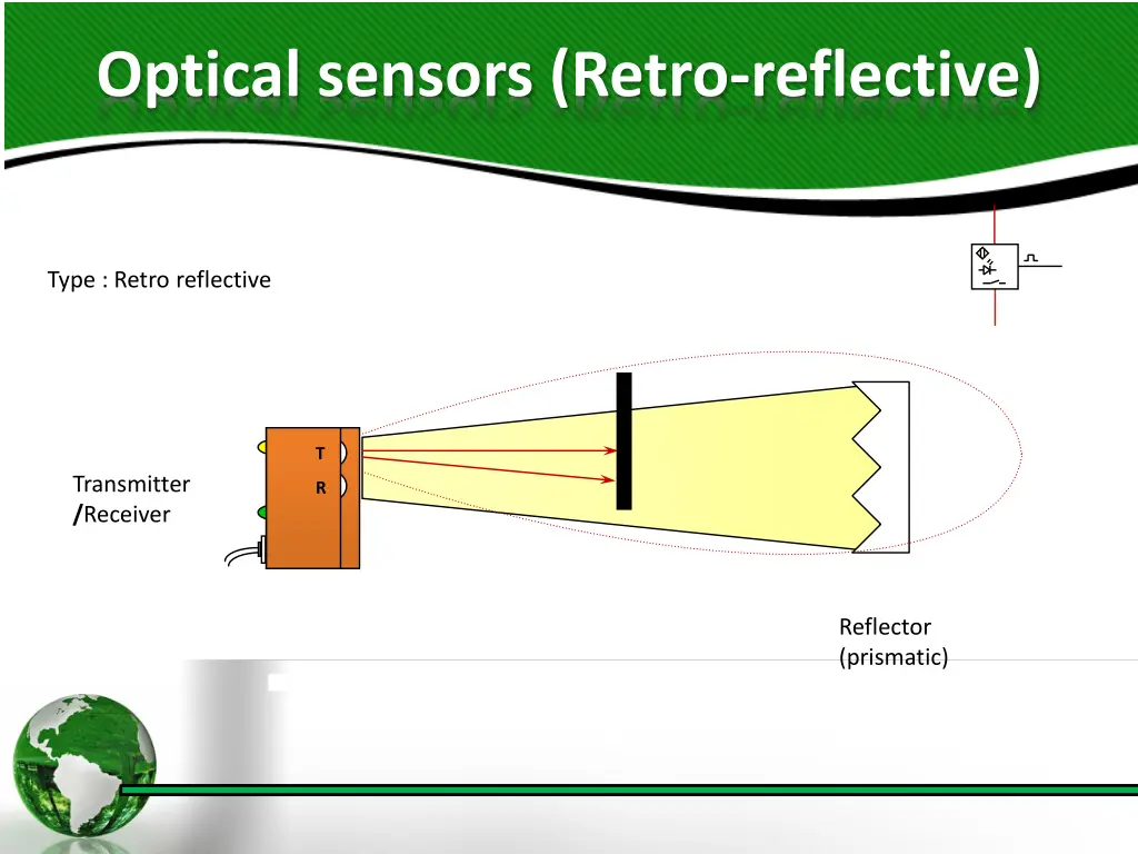 optical sensors retro reflective 6