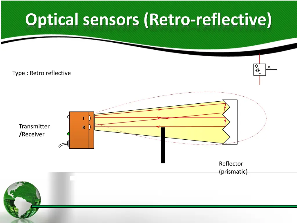 optical sensors retro reflective 8