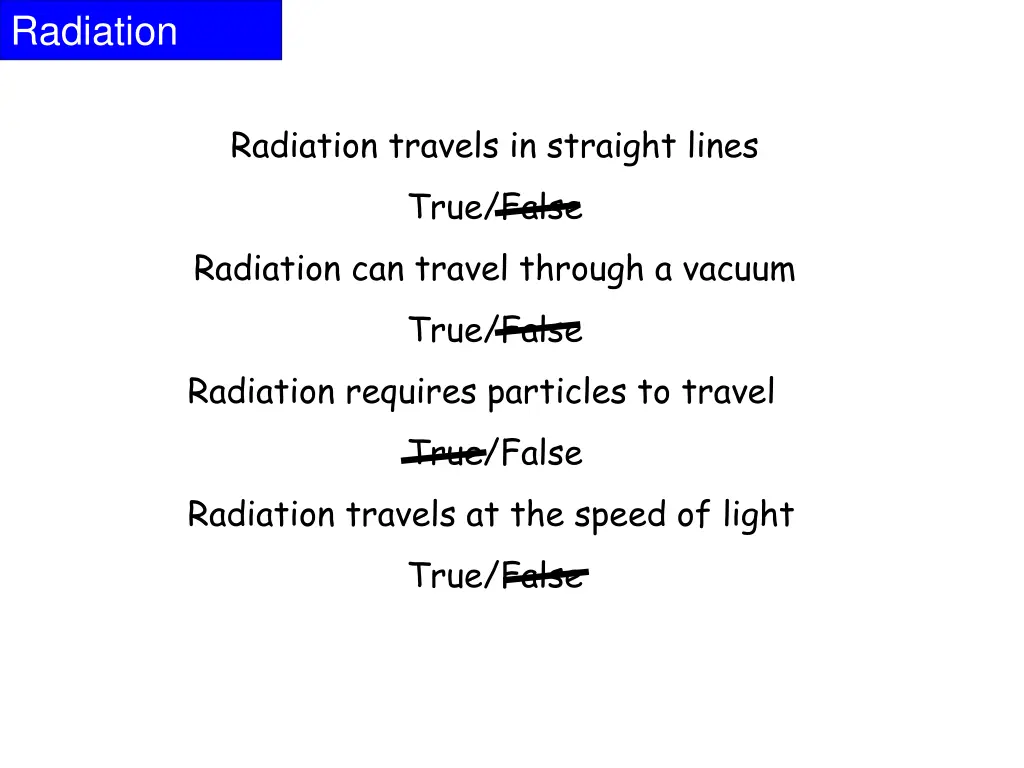 radiation