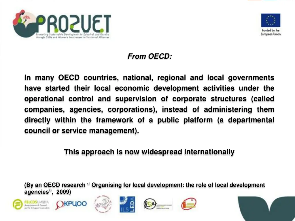 from oecd