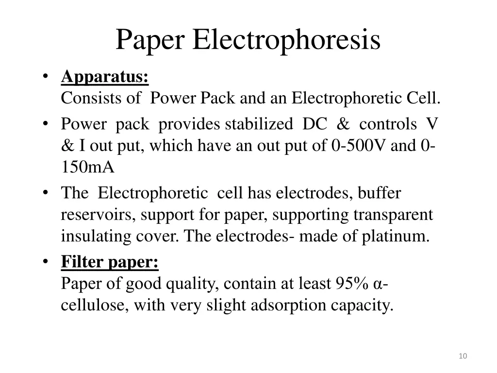 paper electrophoresis 2