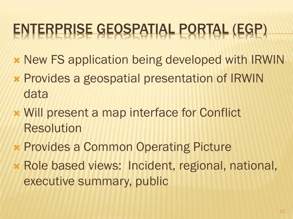 enterprise geospatial portal egp