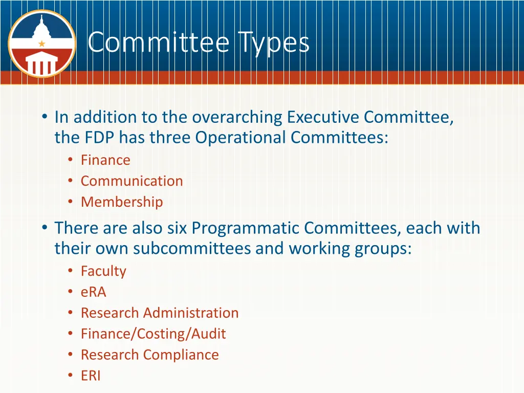 committee types