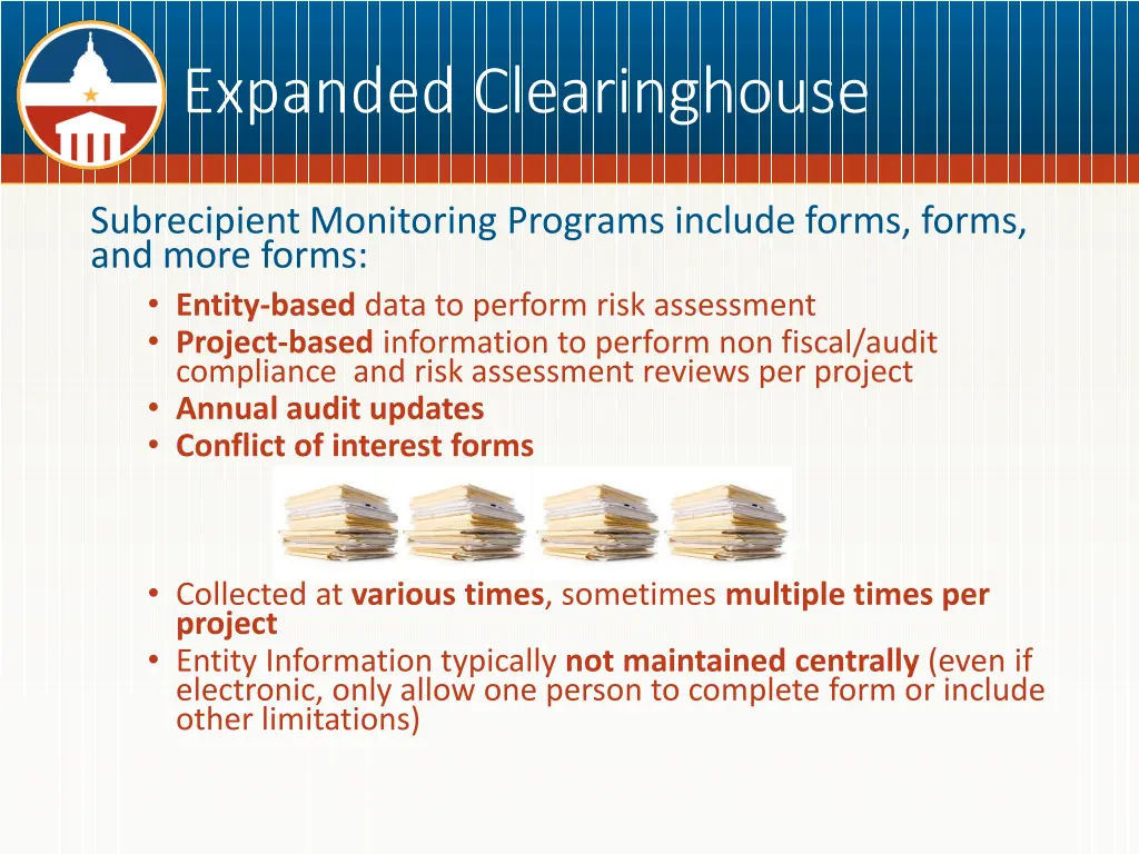 expanded clearinghouse 1