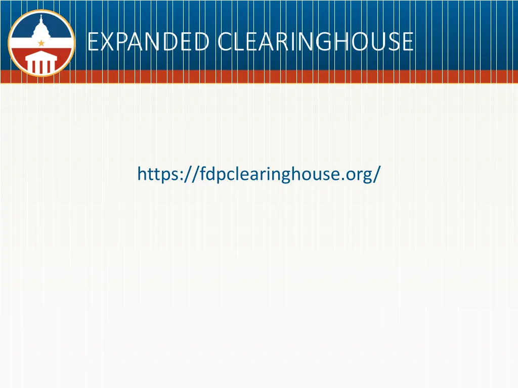 expanded clearinghouse 2