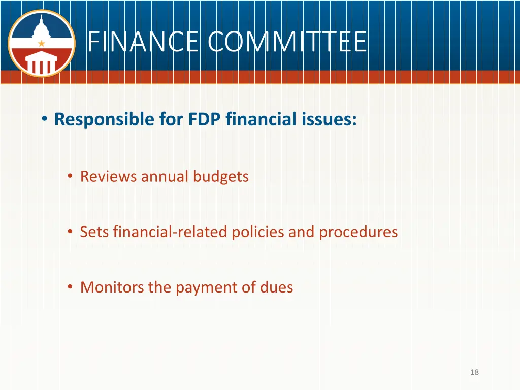 finance committee