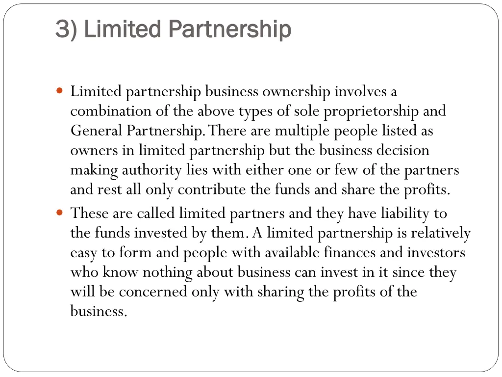 3 limited partnership 3 limited partnership