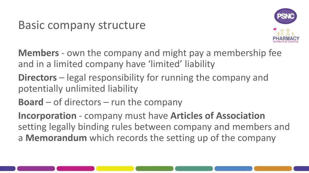 basic company structure