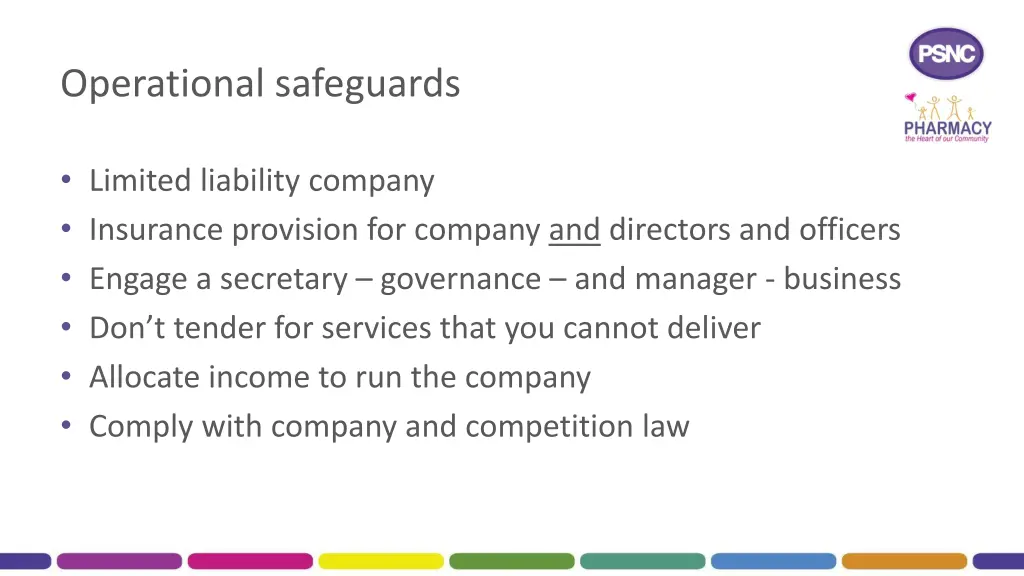 operational safeguards