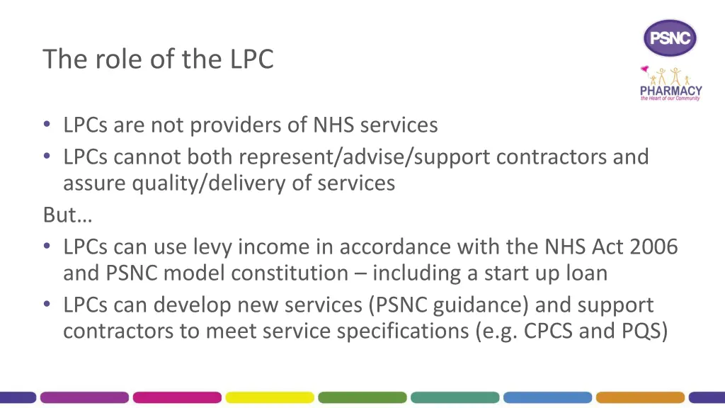 the role of the lpc