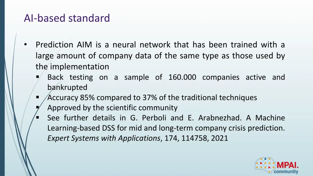 ai based standard