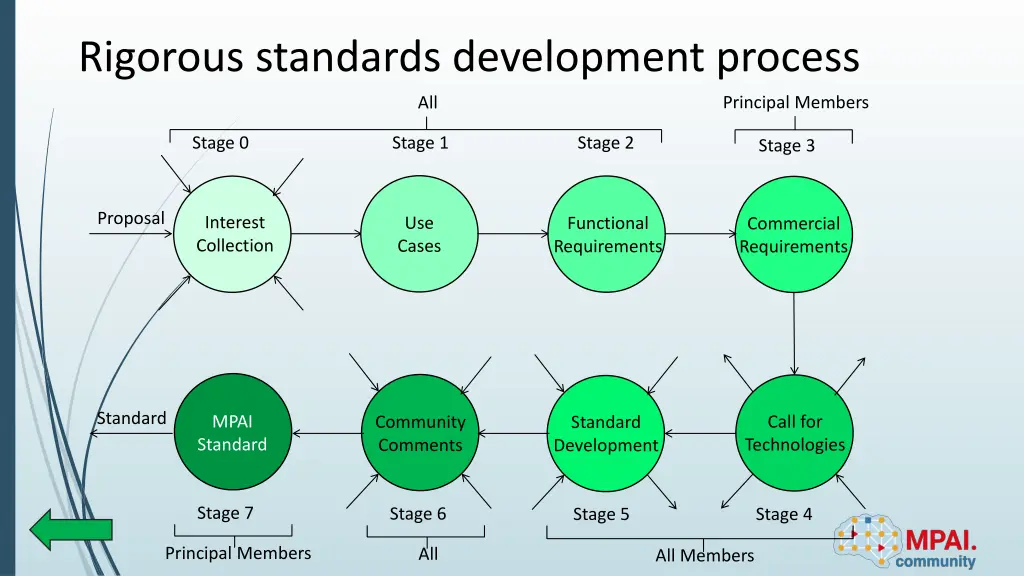 rigorous standards development process