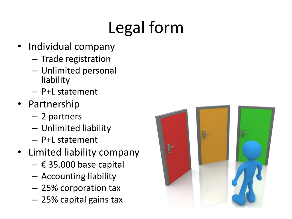 legal form