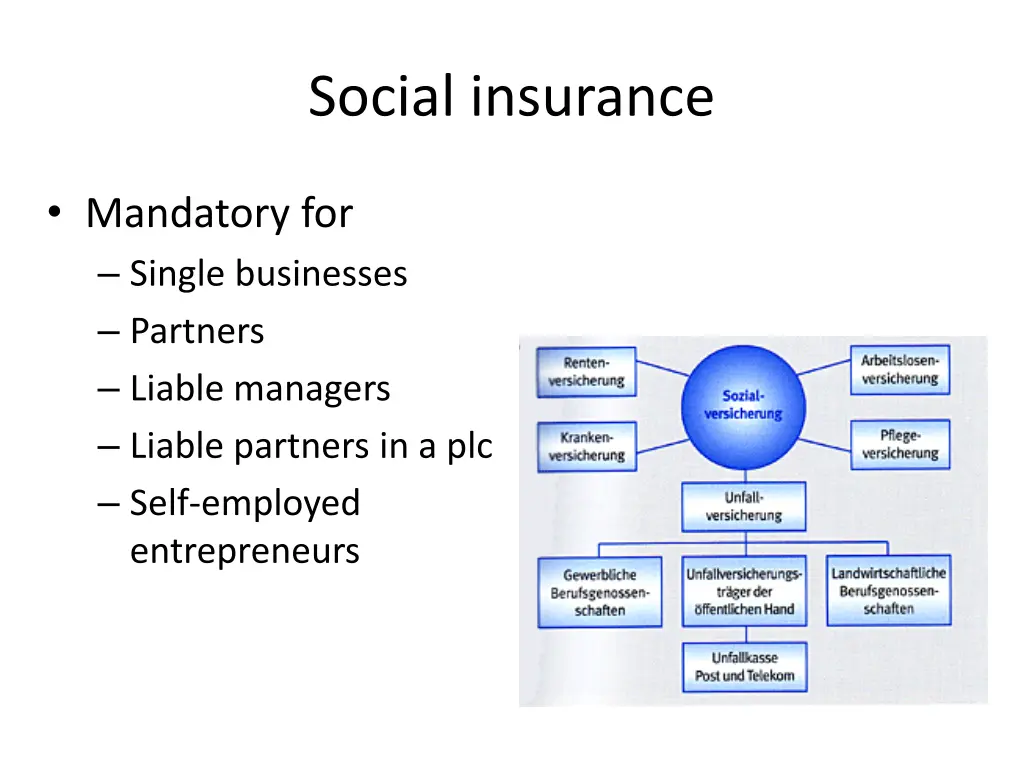 social insurance