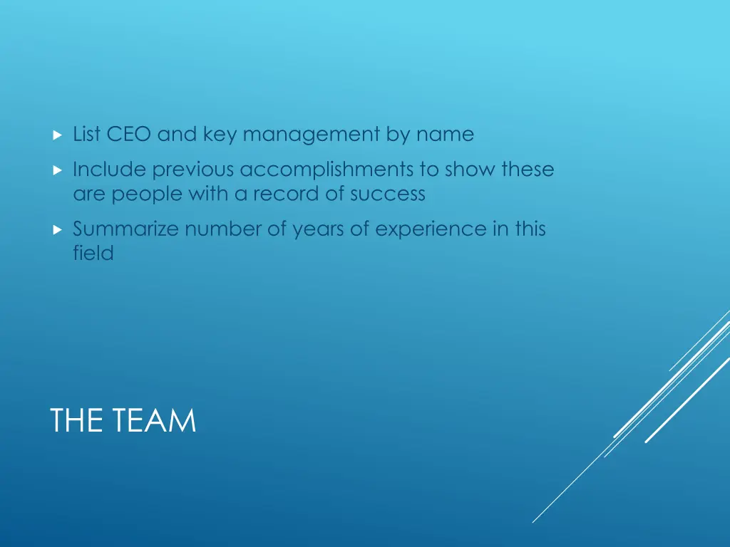 list ceo and key management by name