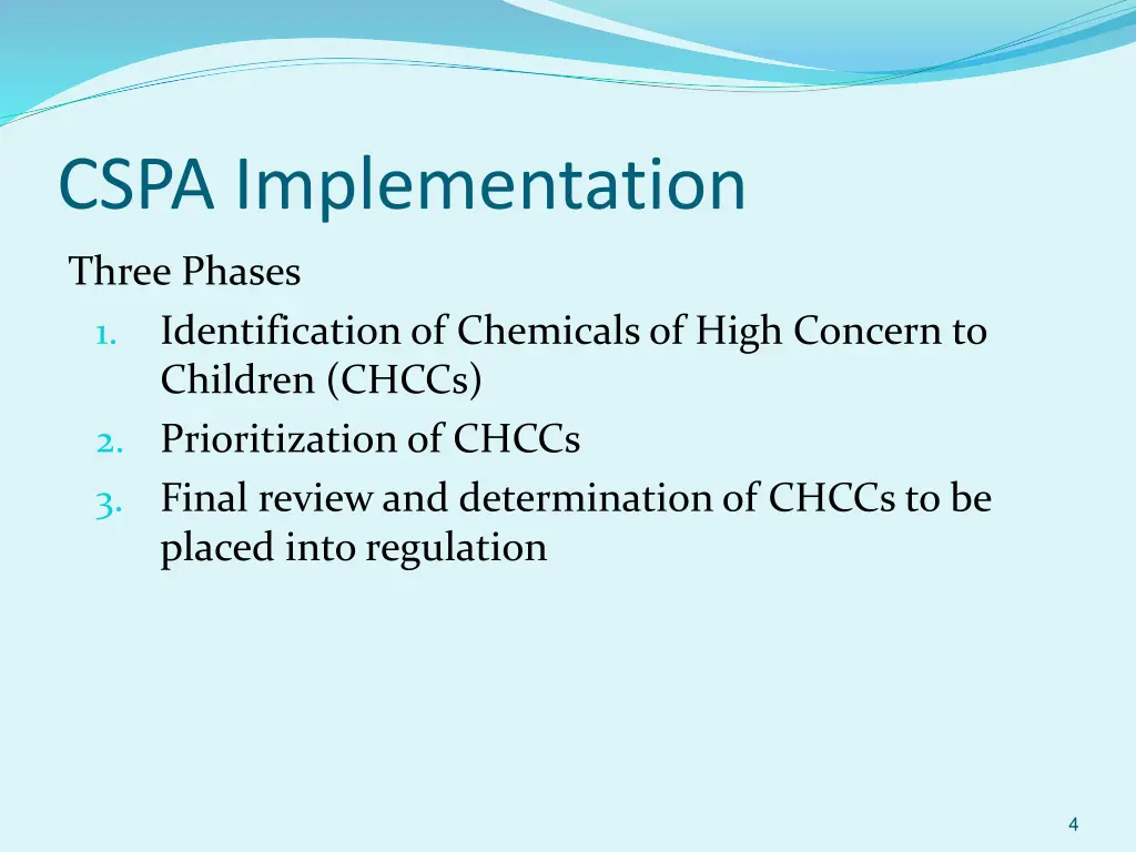 cspa implementation