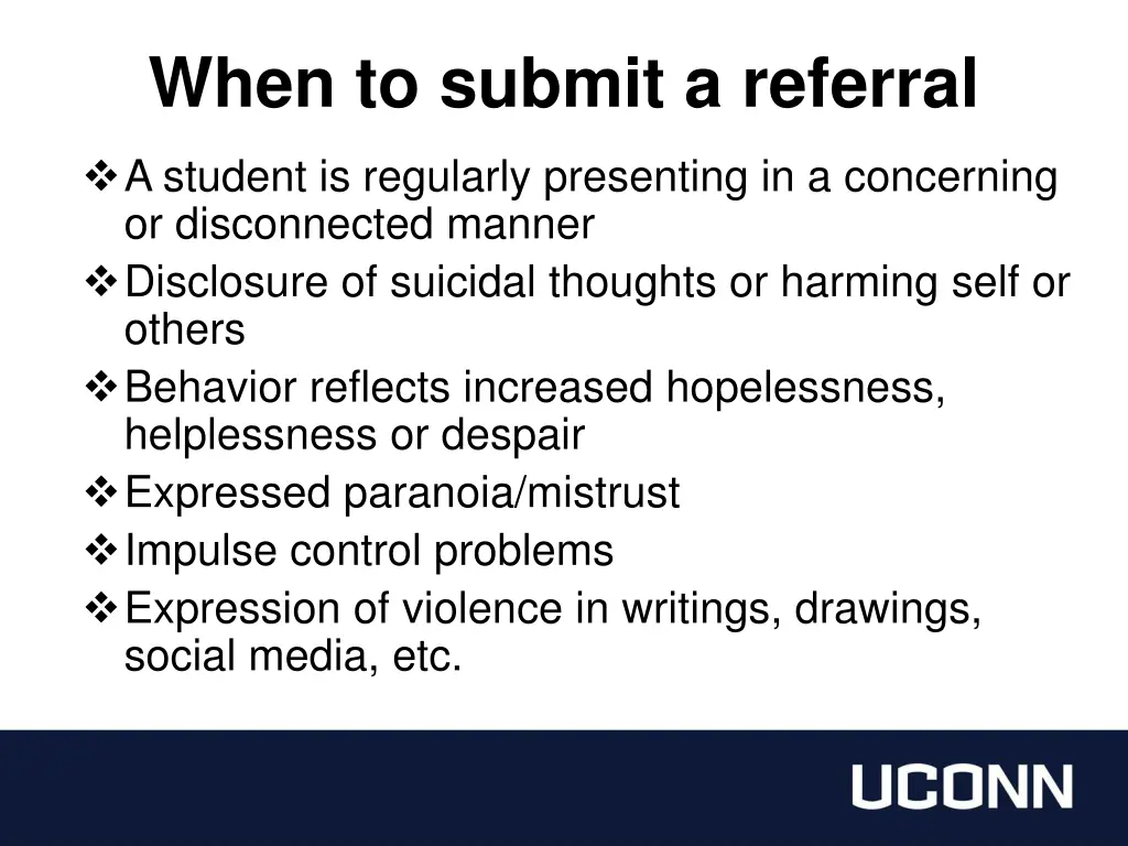 when to submit a referral