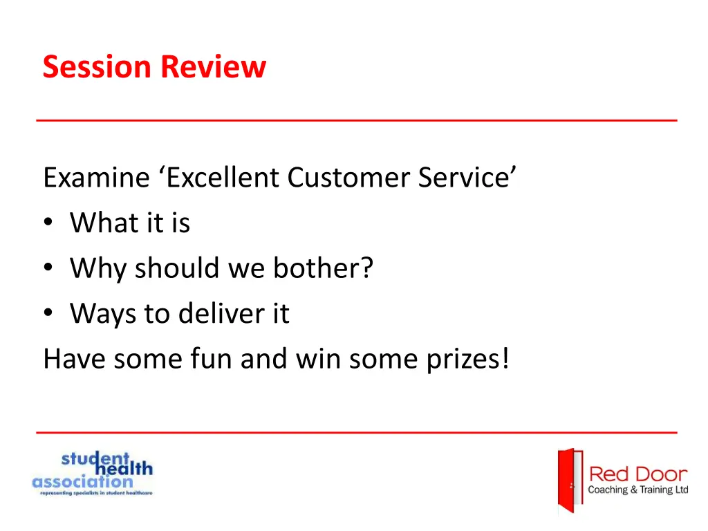 session review