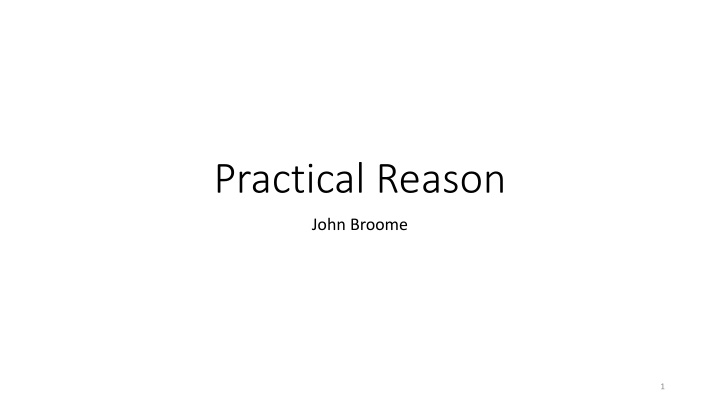 practical reason