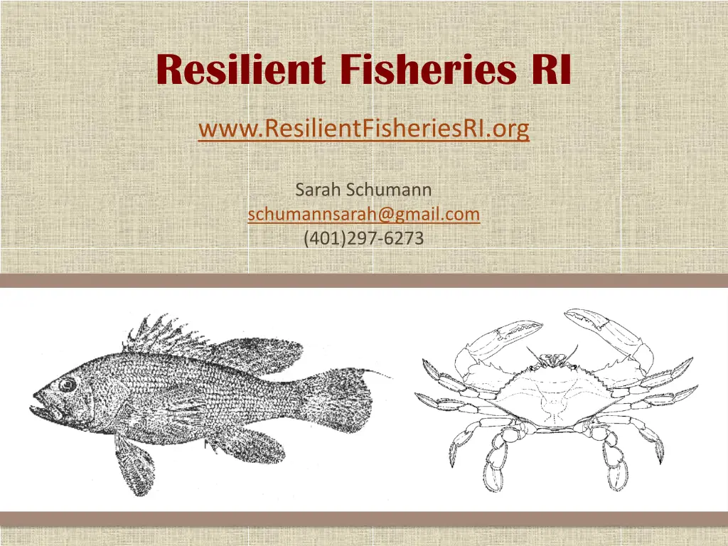 resilient fisheries ri