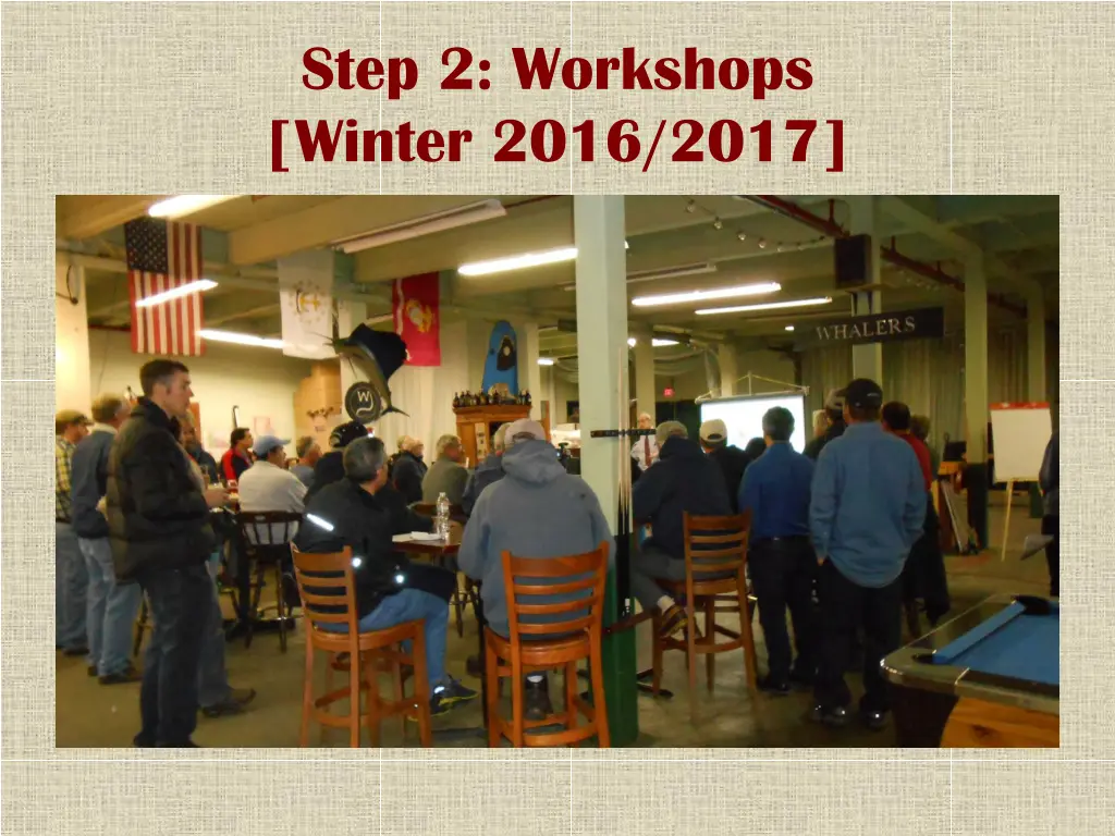 step 2 workshops winter 2016 2017