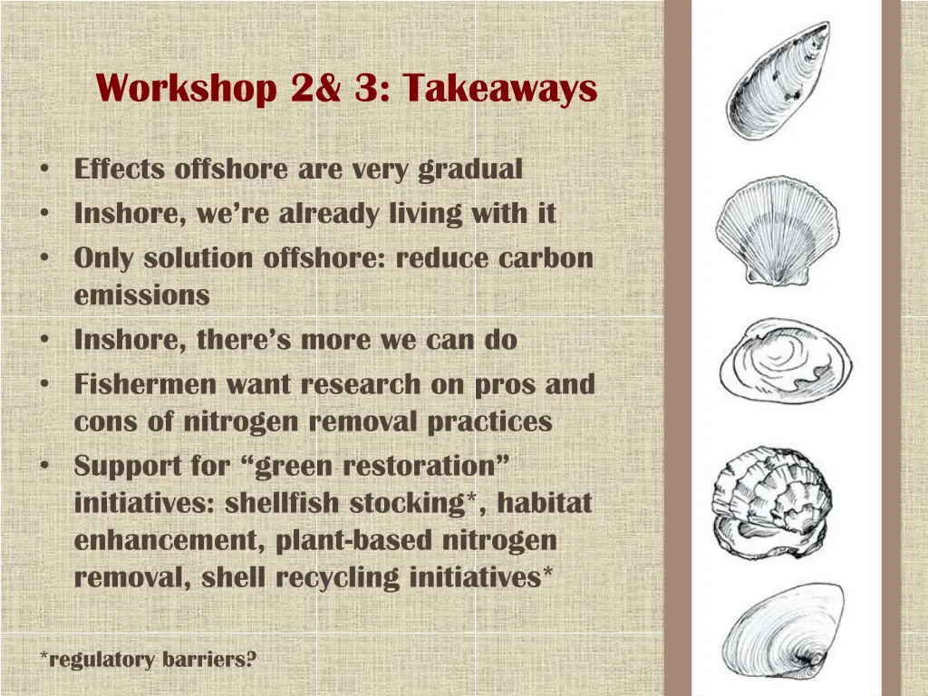 workshop 2 3 takeaways