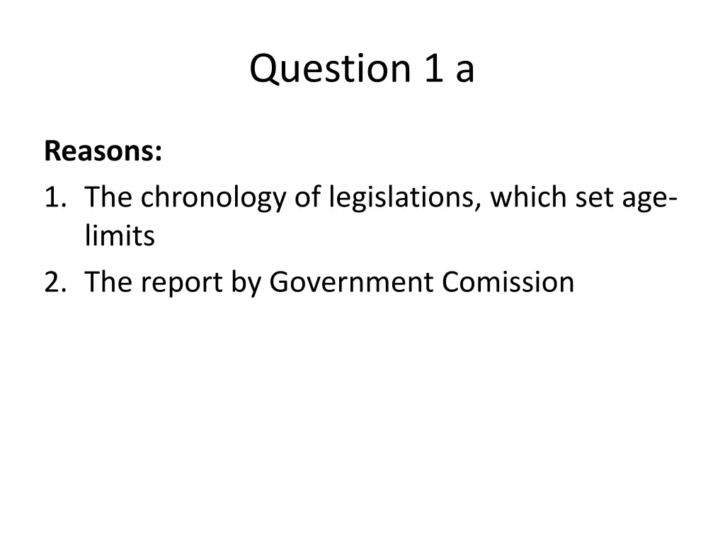 question 1 a 6