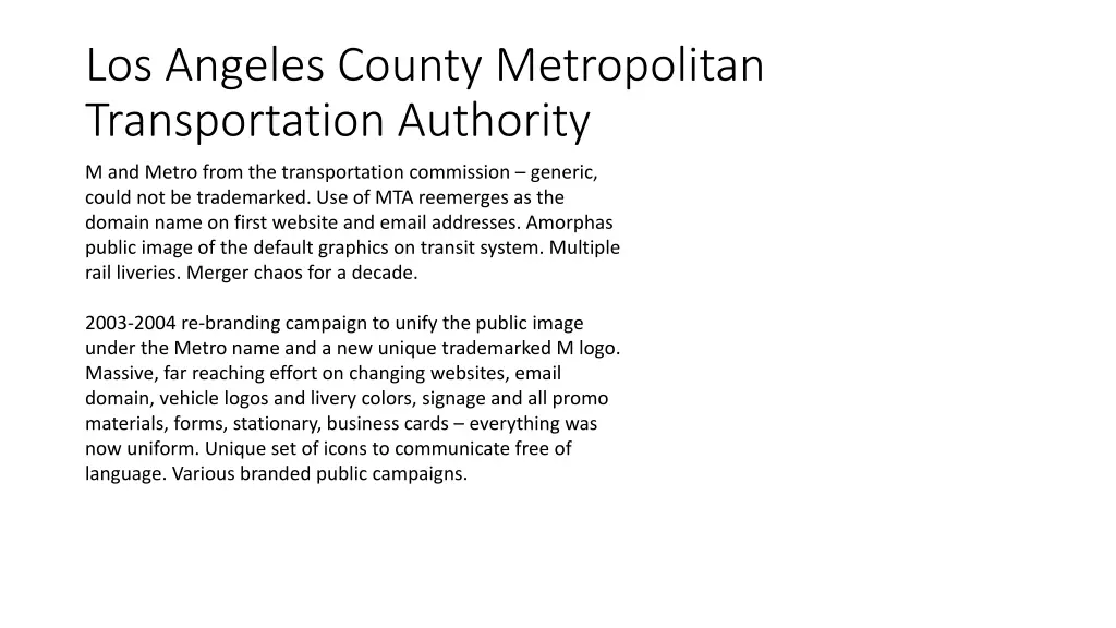 los angeles county metropolitan transportation