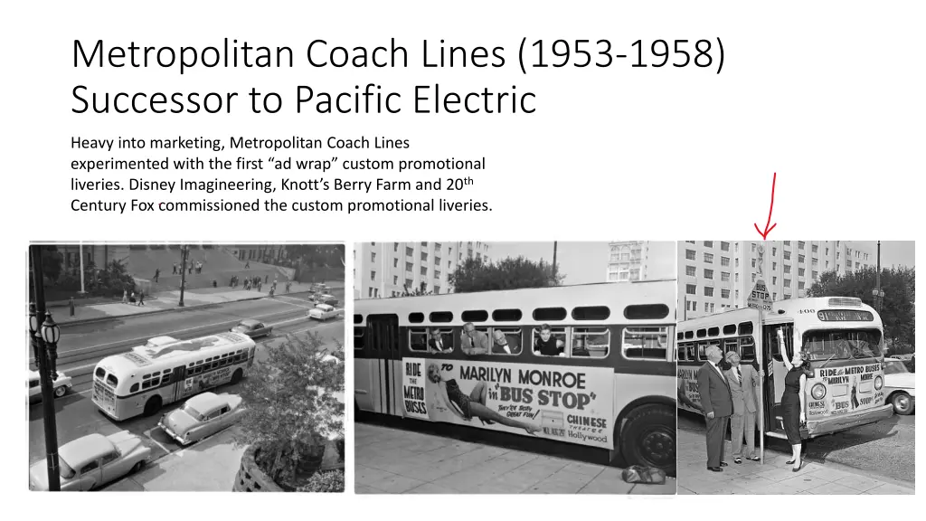 metropolitan coach lines 1953 1958 successor 1