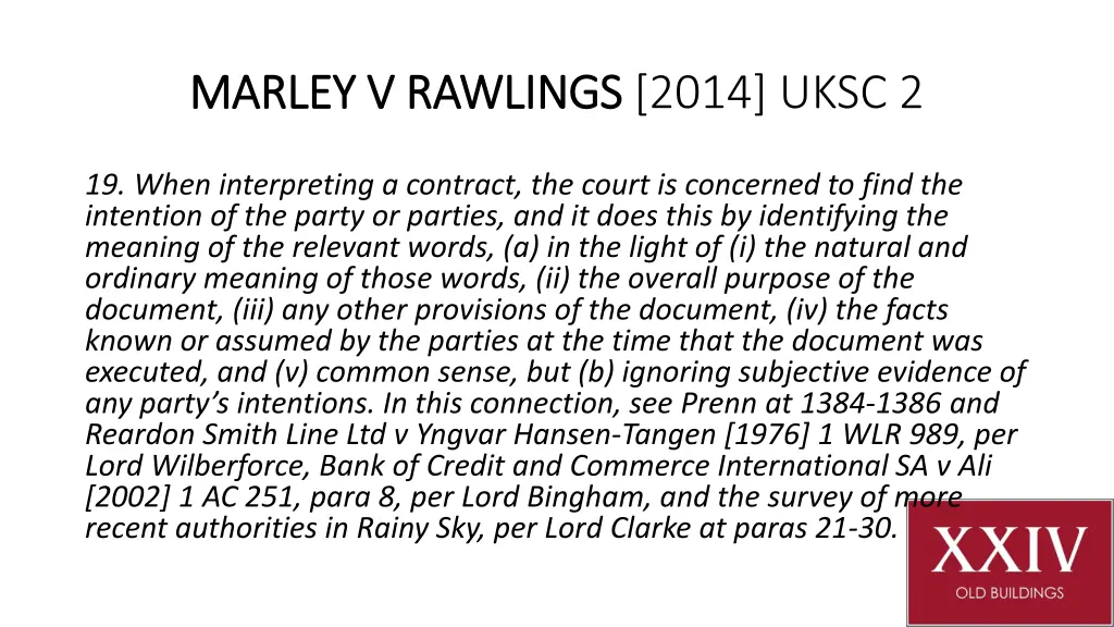 marley v rawlings marley v rawlings 2014 uksc 2