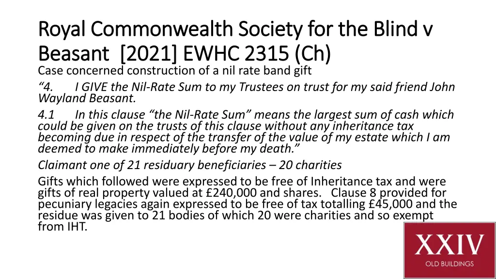 royal commonwealth society for the blind v royal