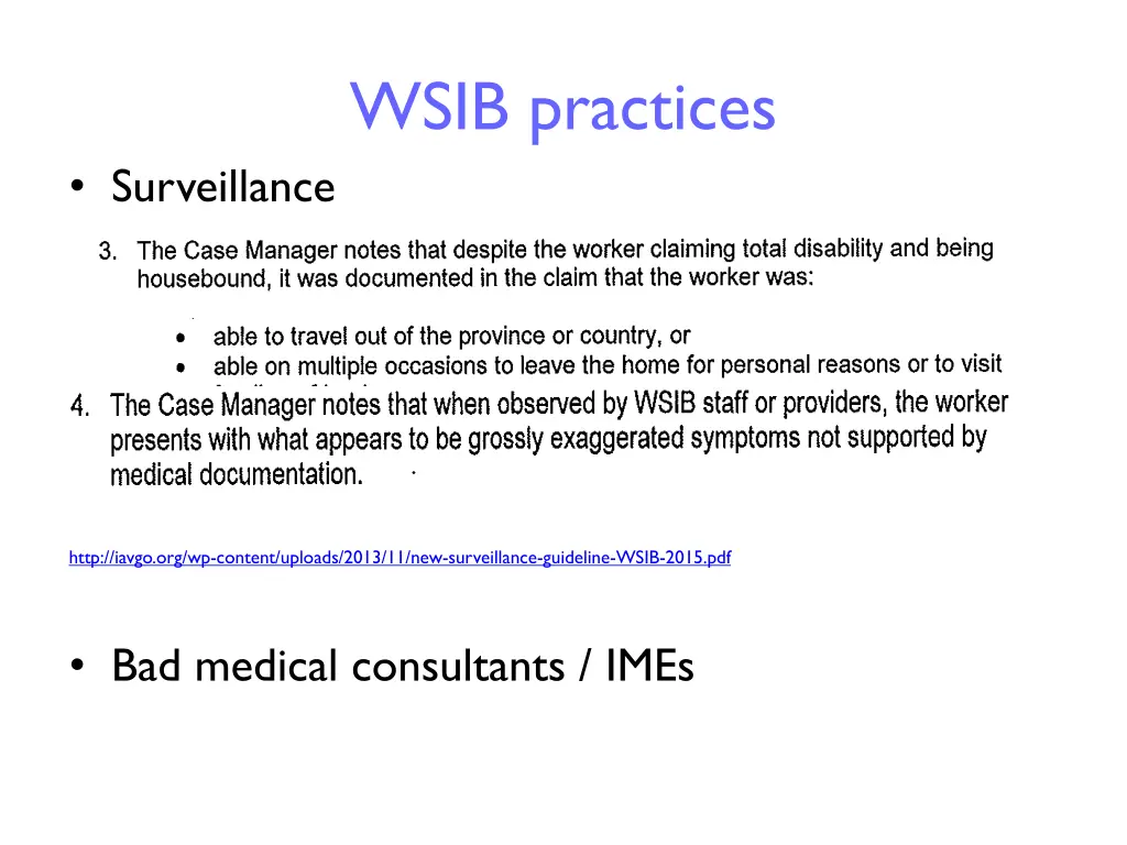 wsib practices