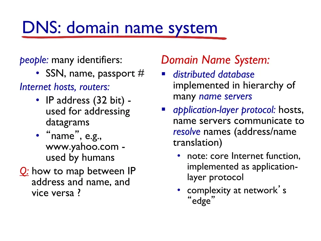 dns domain name system