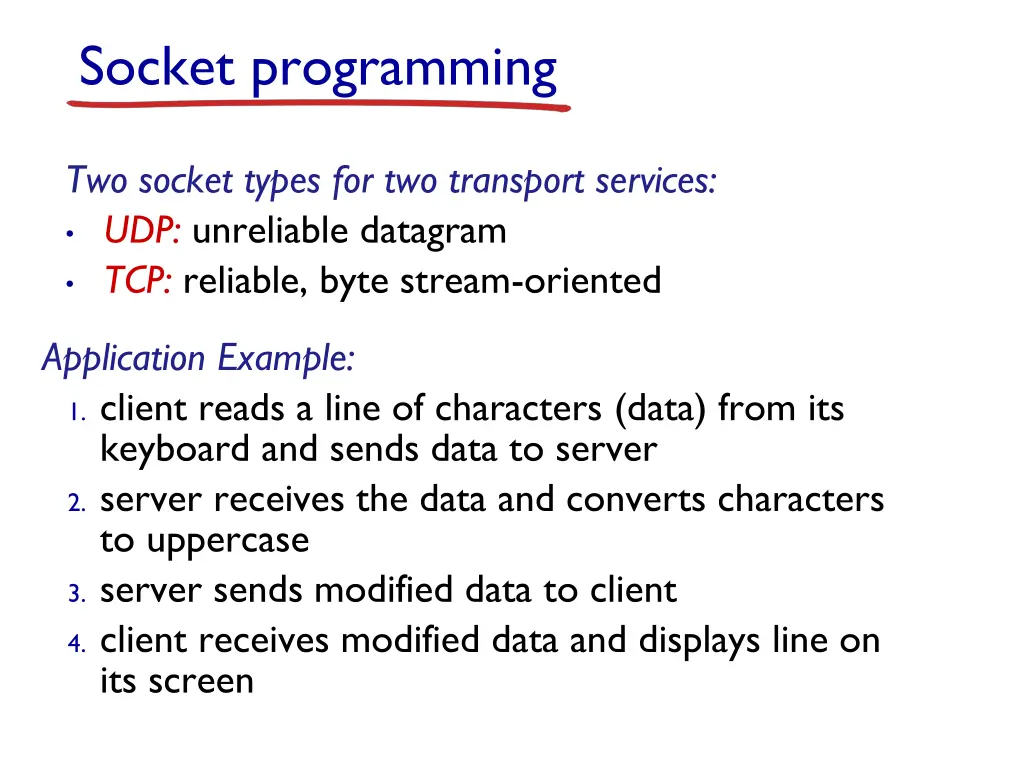 socket programming 1