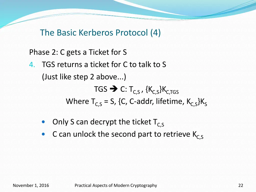 the basic kerberos protocol 4