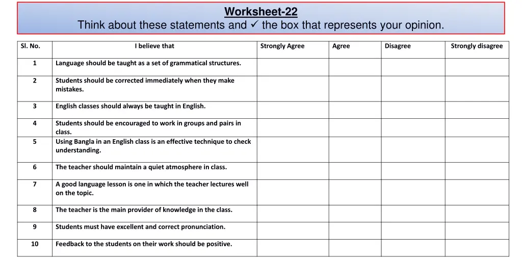 worksheet 22