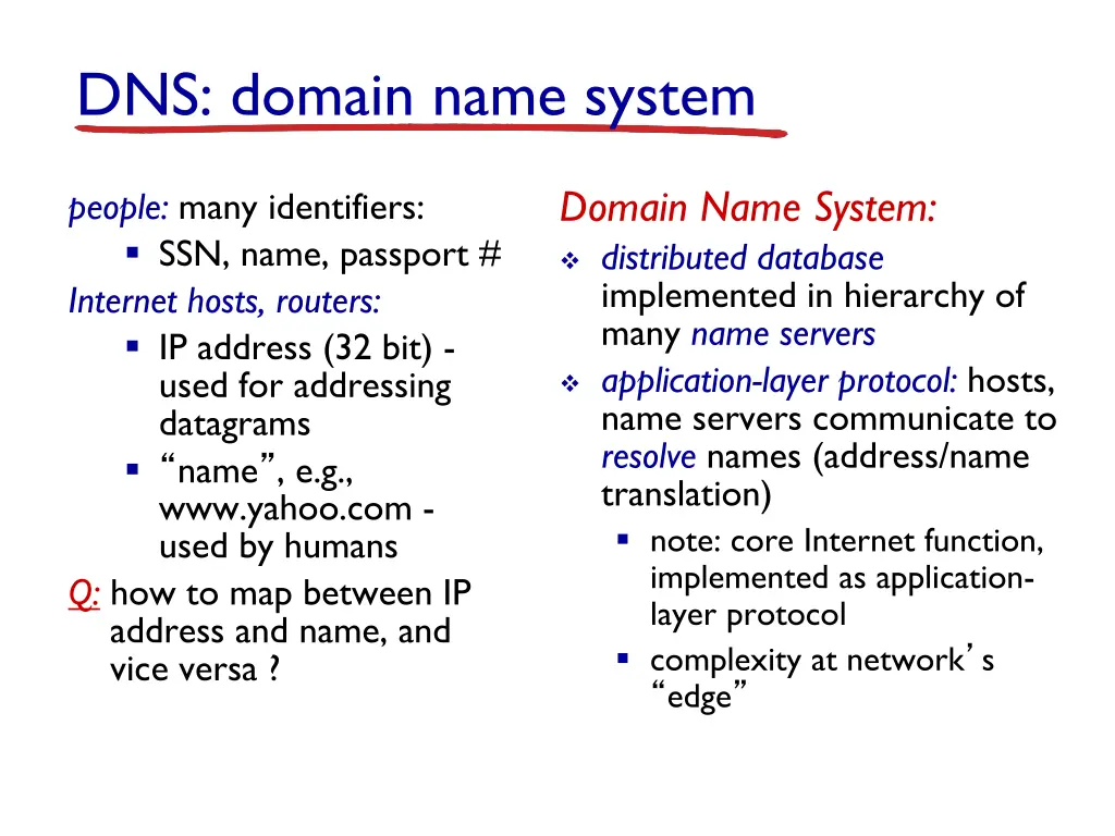 dns domain name system