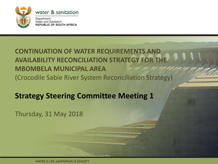 continuation of water requirements