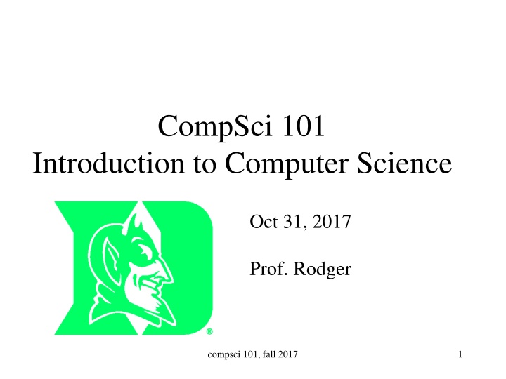 compsci 101