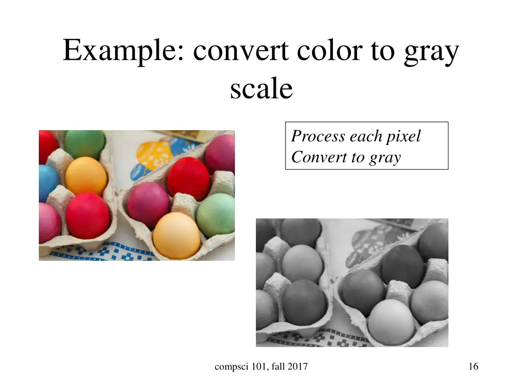 example convert color to gray scale