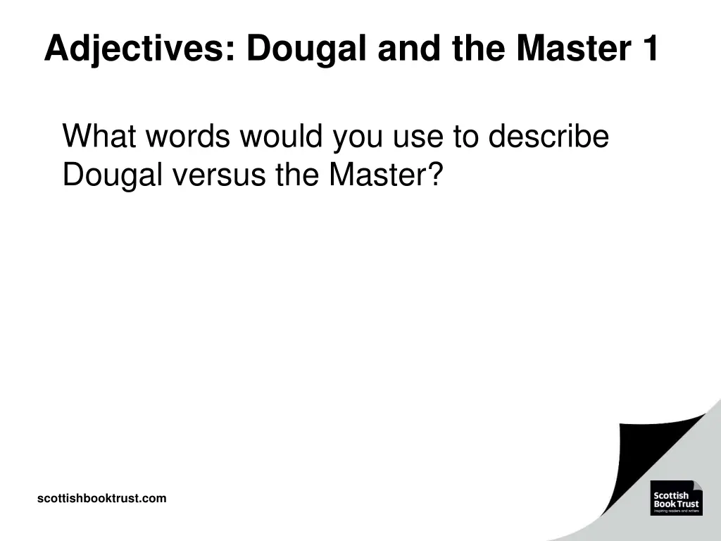 adjectives dougal and the master 1