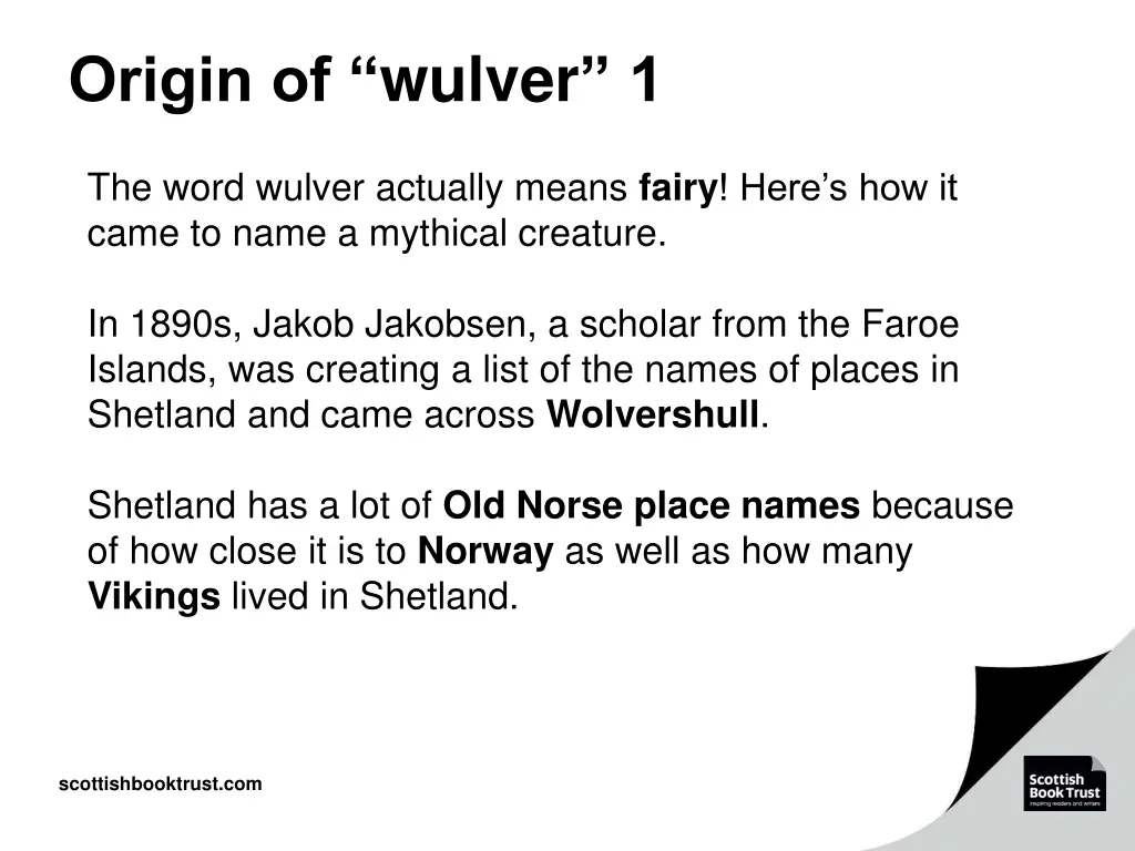 origin of wulver 1