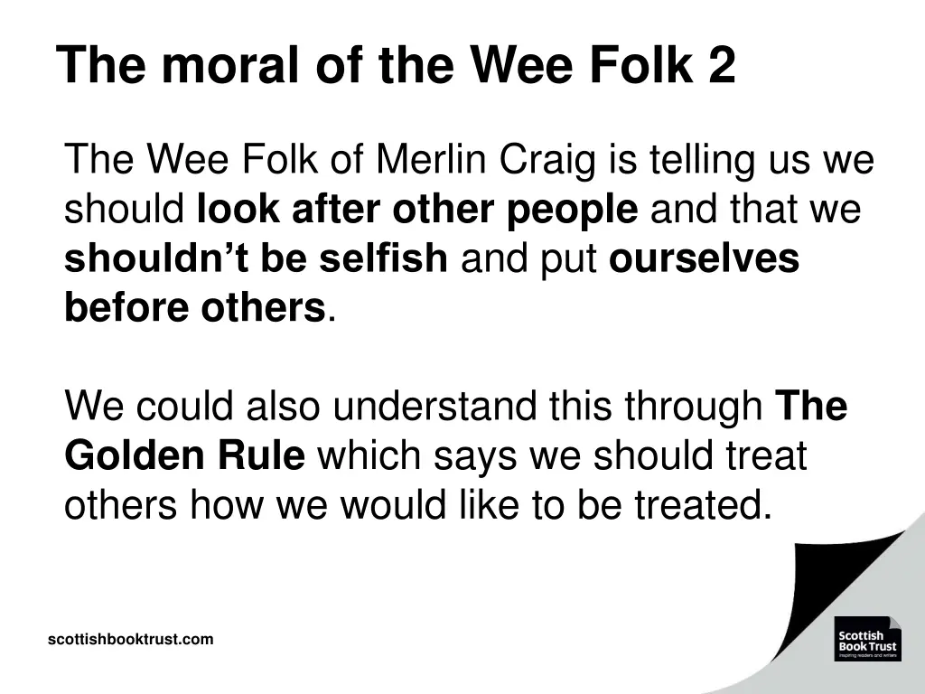 the moral of the wee folk 2