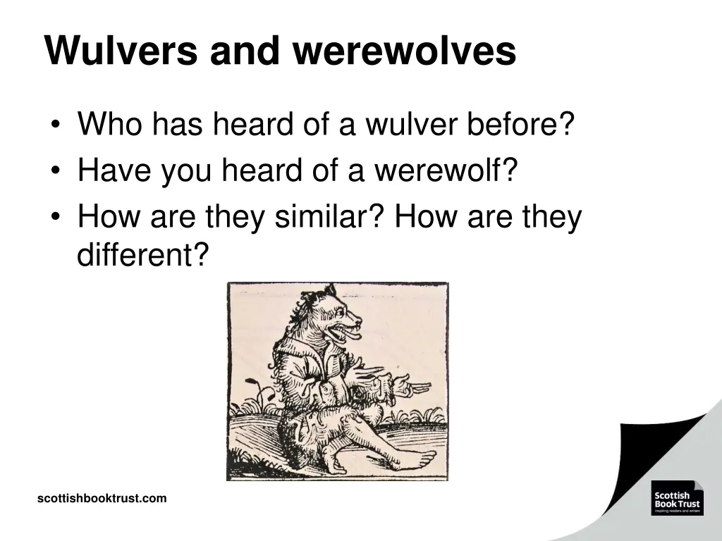 wulvers and werewolves