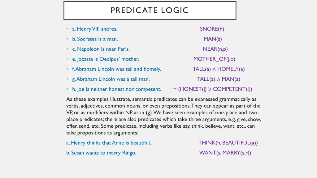 predicate logic 2