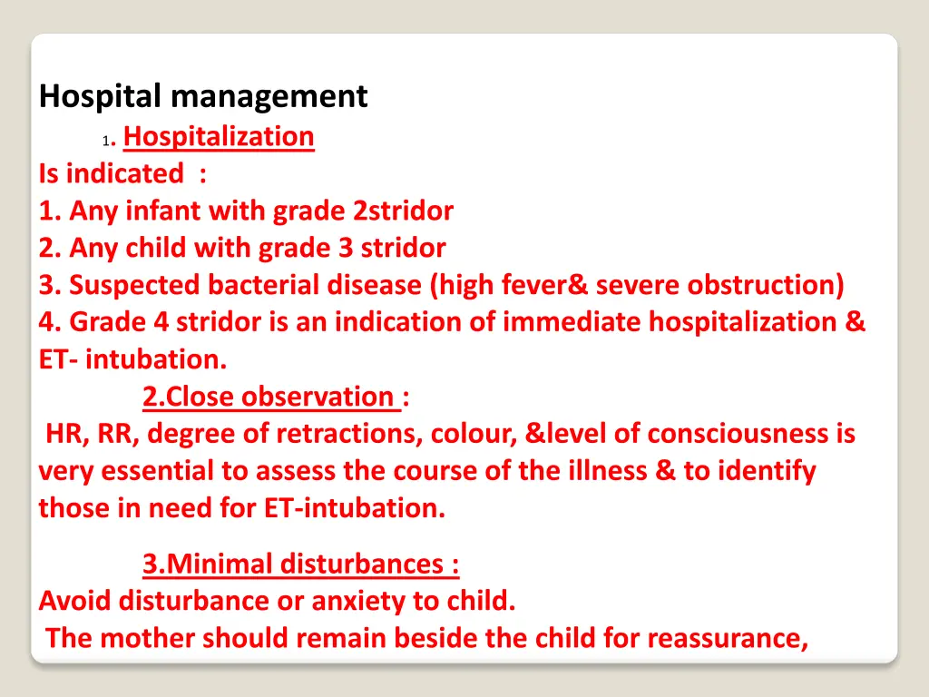 hospital management 1 hospitalization