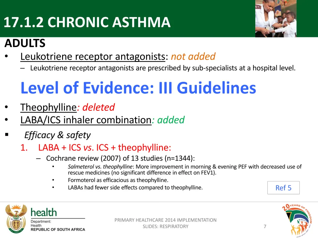 17 1 2 chronic asthma